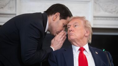 O secretário de Estado dos EUA, Marco Rubio, foi escolhido por Trump para assumir negociações com Brasil. Imagem referente a matéria