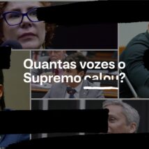 Ao menos 13 parlamentares de direita sofreram censura prévia do Judiciário nos últimos anos. Imagem referente a matéria